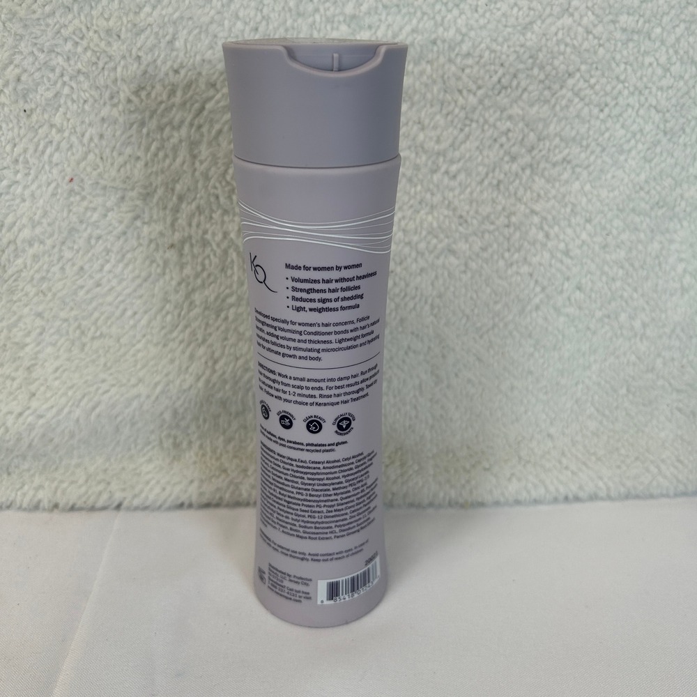 Keranique Follicle Strengthening Volumizing Conditioner 8oz Rejuvenate Keratin - Picture 3 of 9